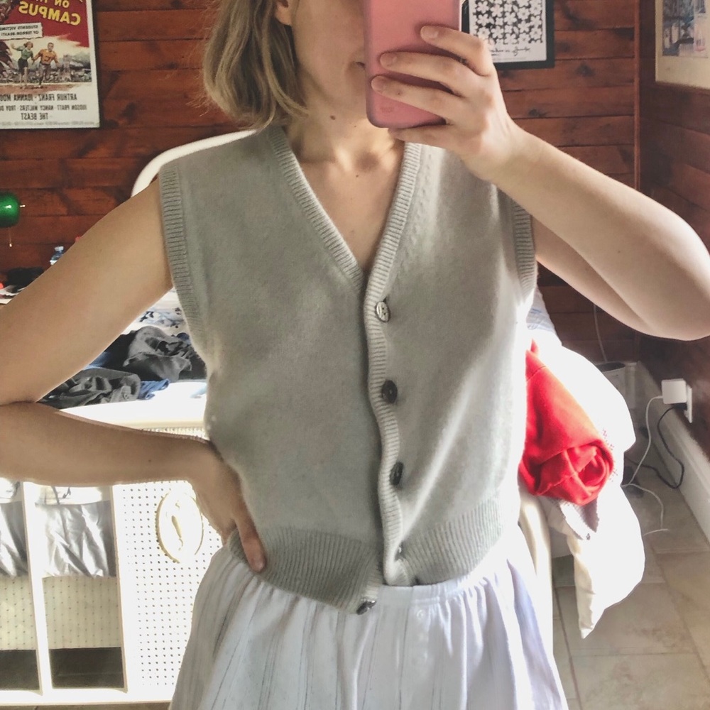 Gianni Versace Cashmere Sweater Vest